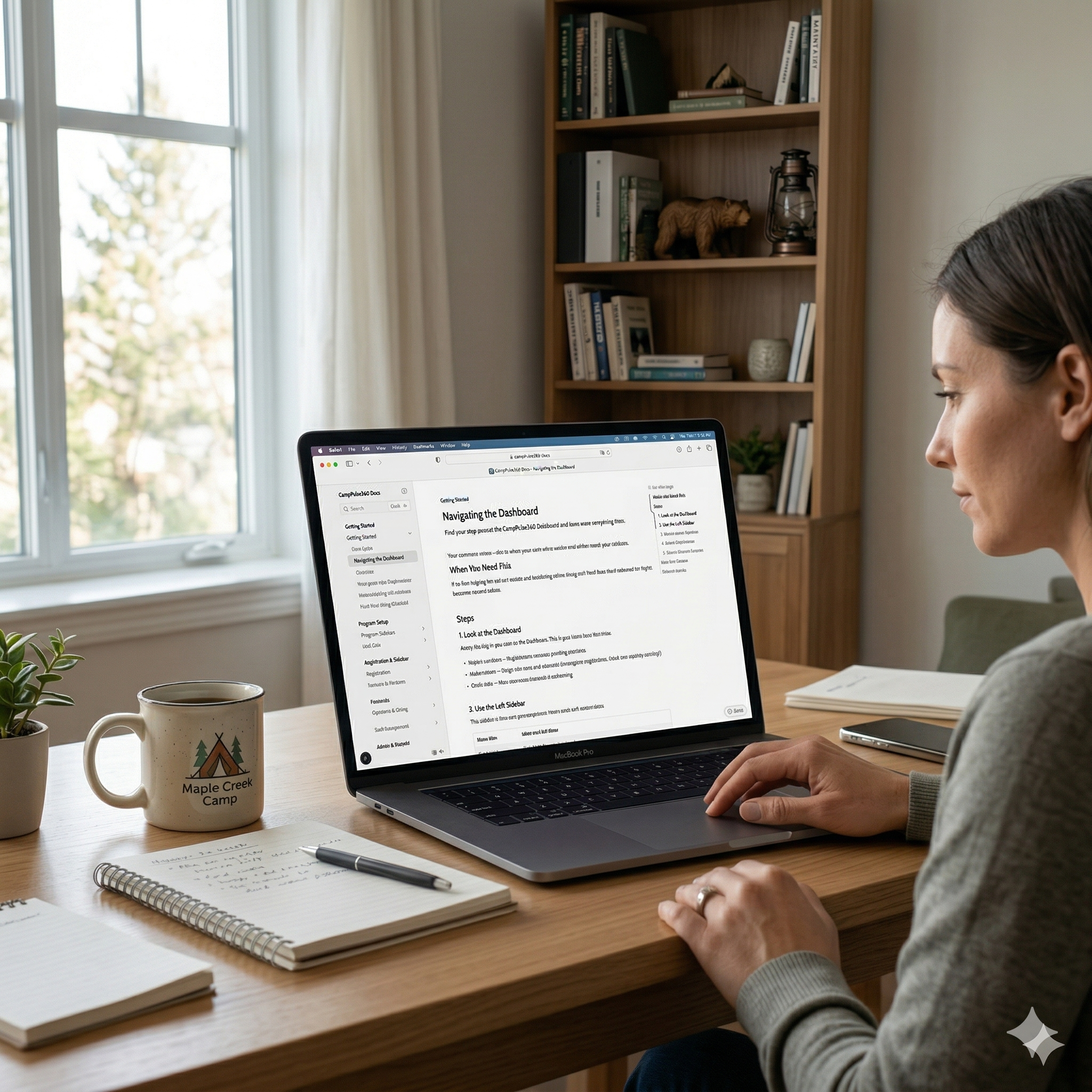 In-product help and contextual guidance